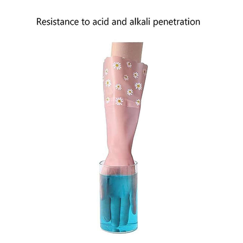 ล้างจานทําความสะอาดถุงมือ 3 คู - Rubber Glove Cleaning บทวิจารณ์และราคา