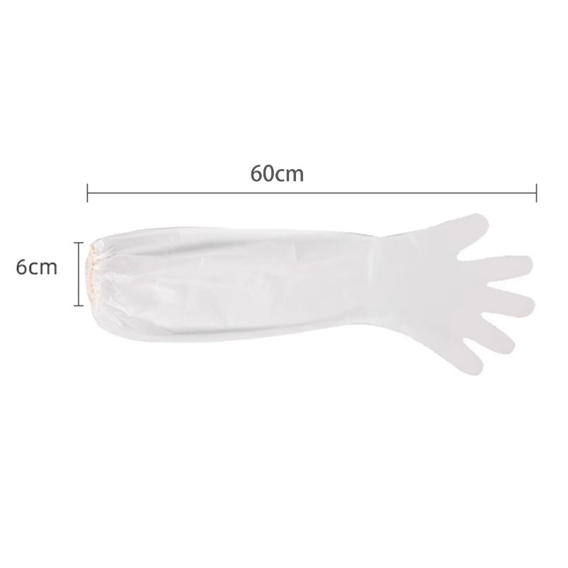ถุงมือป้องกันแขนแบบใช้แล้วทิ้ง - Rubber Glove Cleaning บทวิจารณ์และราคา