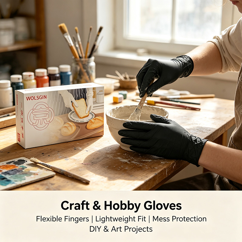 ถุงมือไนไตรล์สังเคราะห์แบบใช้แ - Rubber Glove Cleaning บทวิจารณ์และราคา