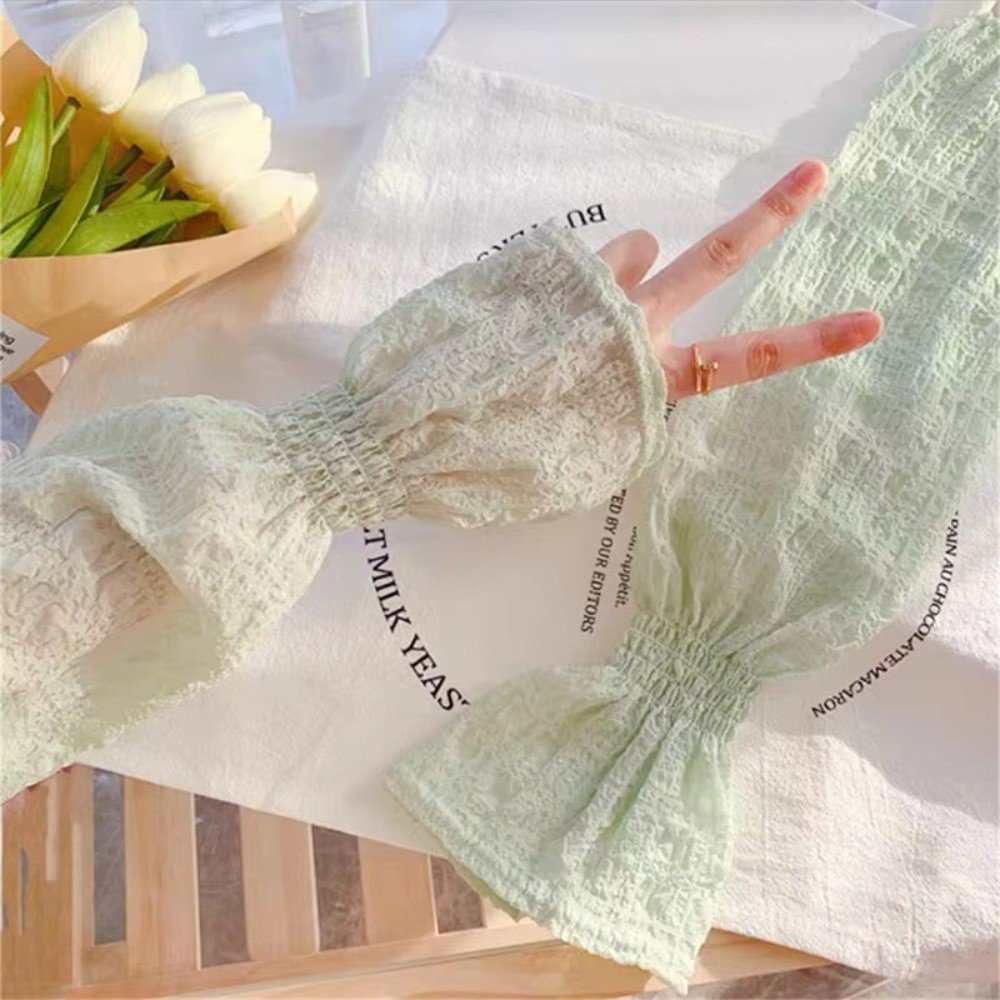 ปลอกแขนกันแดดผ้าตาข่ายสำหรับฤด - Fingerless Glove Knit บทวิจารณ์และราคา