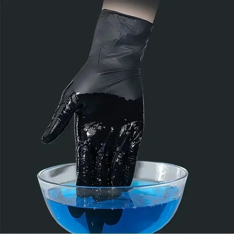 ถุงมือสีดำแบบใช้แล้วทิ้ง สำหรั - Latex Disposable Glove บทวิจารณ์และราคา