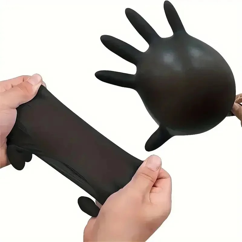 ถุงมือสีดำแบบใช้แล้วทิ้ง สำหรั - Latex Disposable Glove บทวิจารณ์และราคา