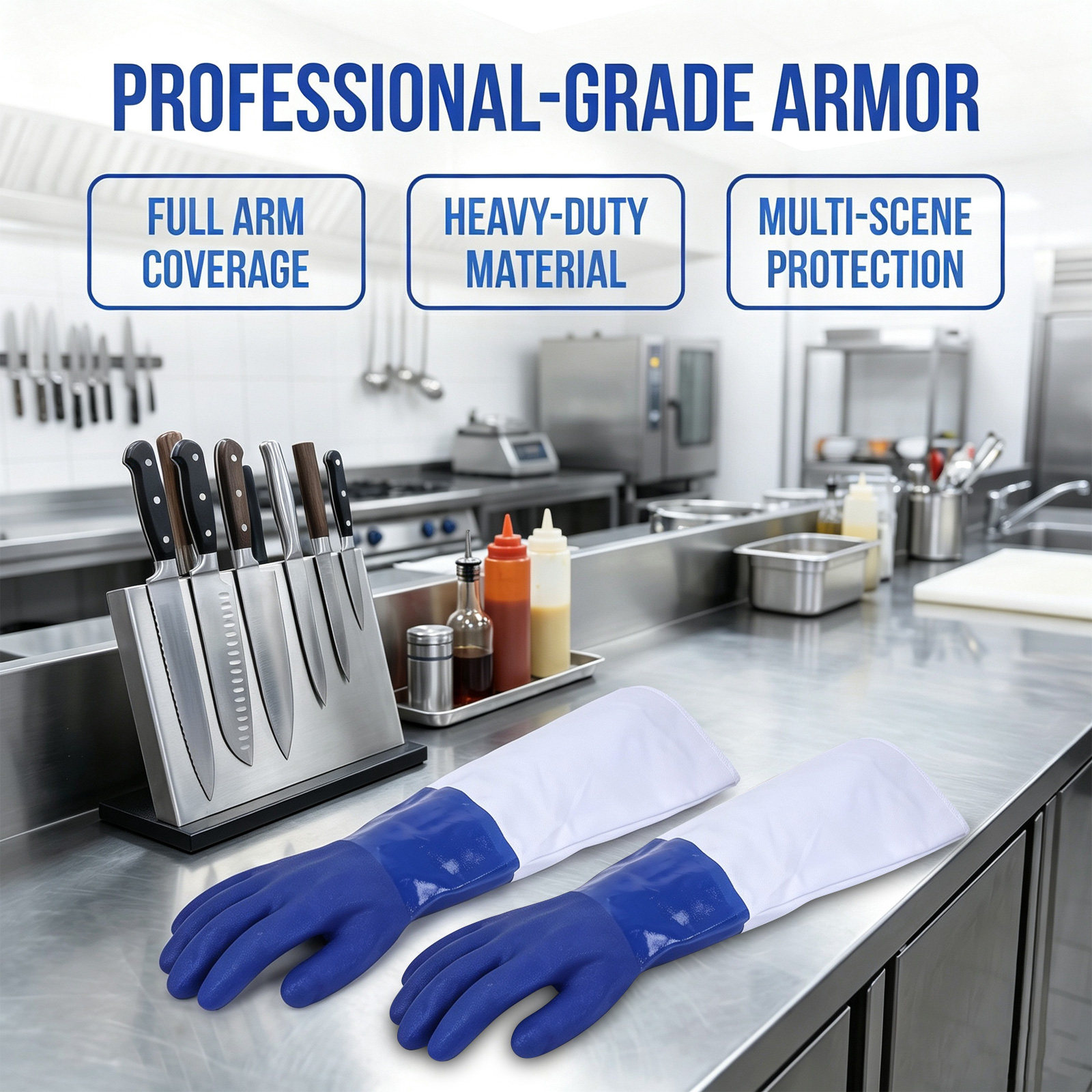 ถุงมือยางสำหรับตู้พ่นทราย 1 คู - Rubber Glove Cleaning บทวิจารณ์และราคา