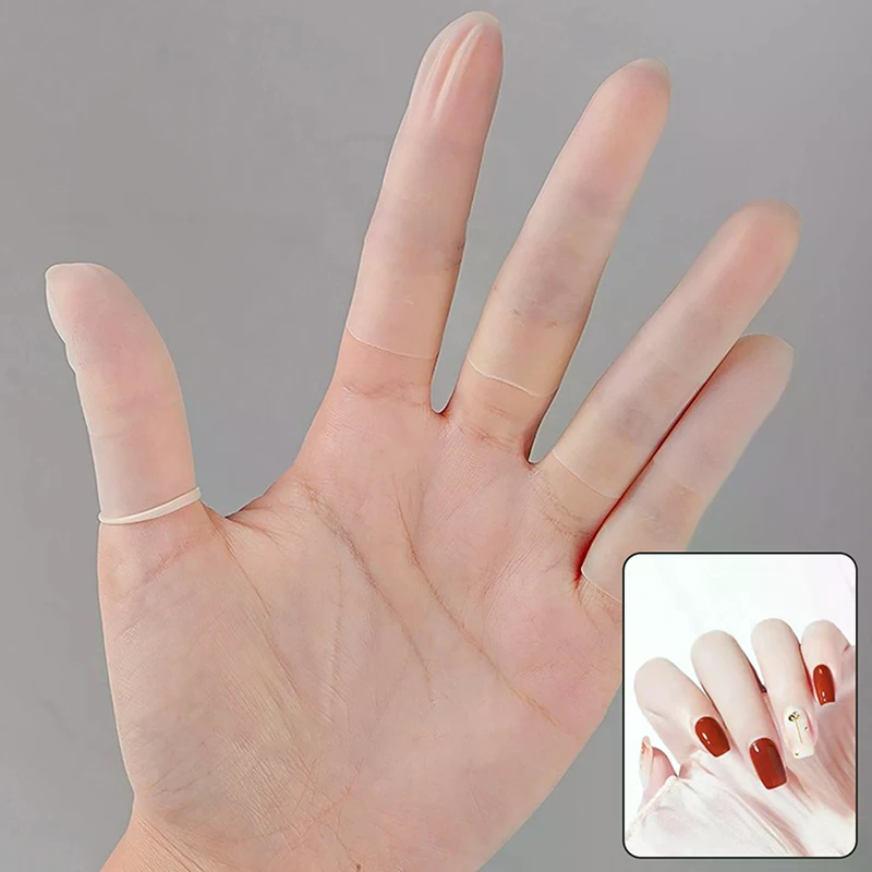 ปลอกนิ้วป้องกันเล็บ 100/200 ชิ - Latex Disposable Glove บทวิจารณ์และราคา