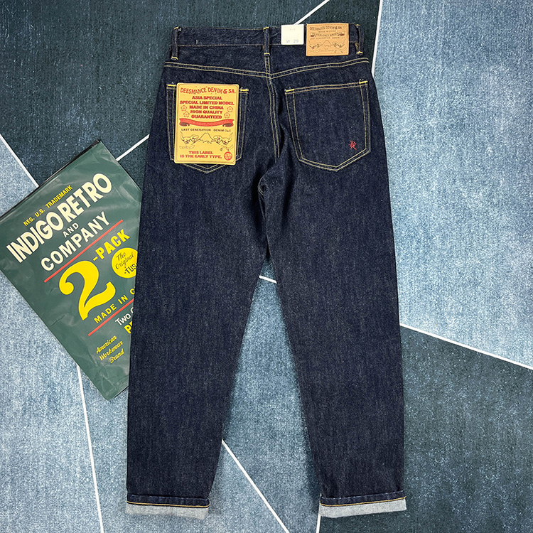 14oz สีแดง Selvedge DENIM กางเ - Levis Jeans 501 บทวิจารณ์และราคา